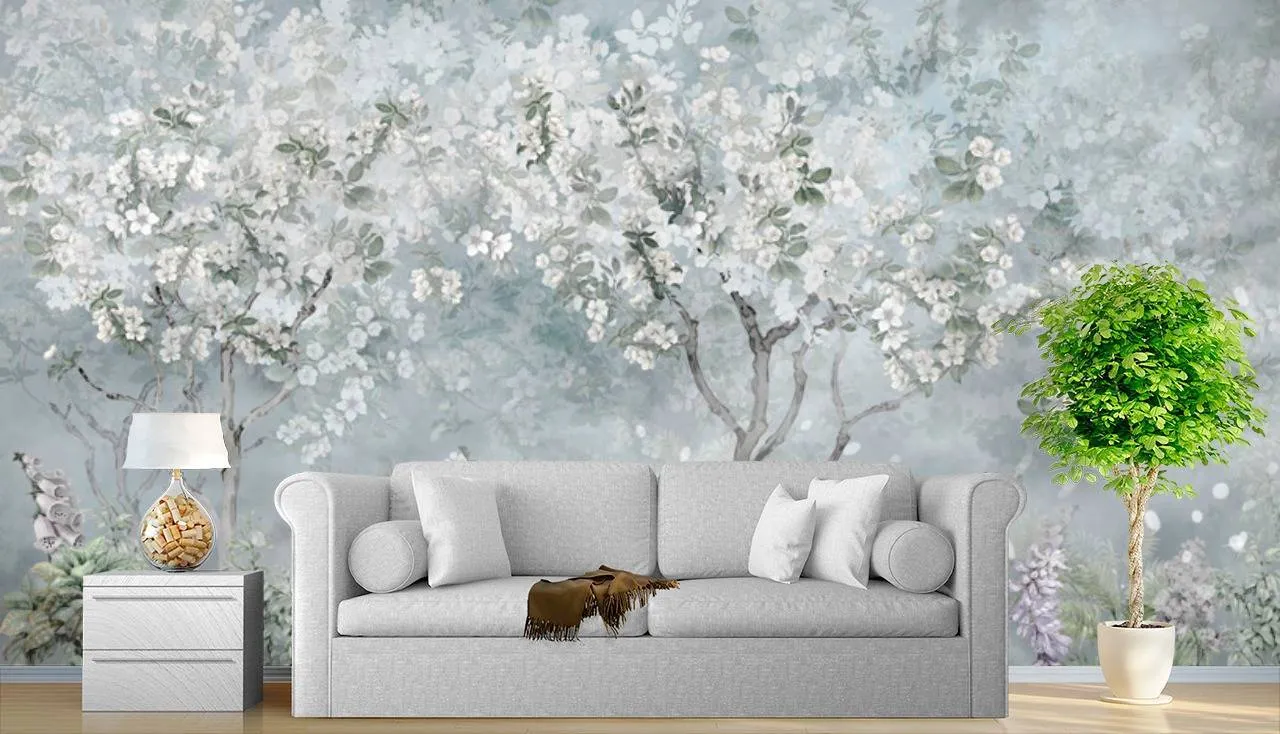 Фотообои Цветущее дерево  13-200