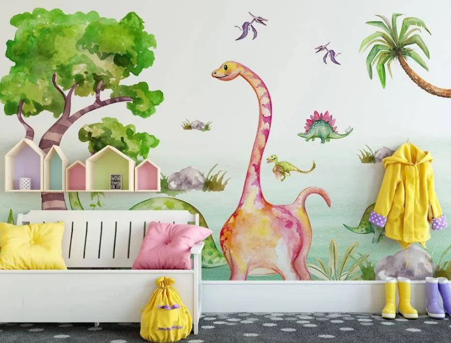 Фотообои Динозавры на прогулке  15-627