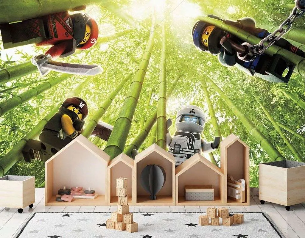 Фотообои в интерьере лего ниндзяго  12-1445 фото