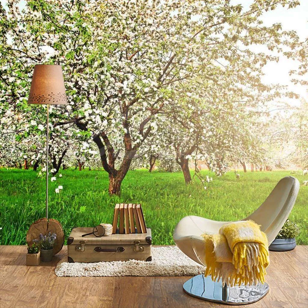 Фотообои Яблони весной  10-092