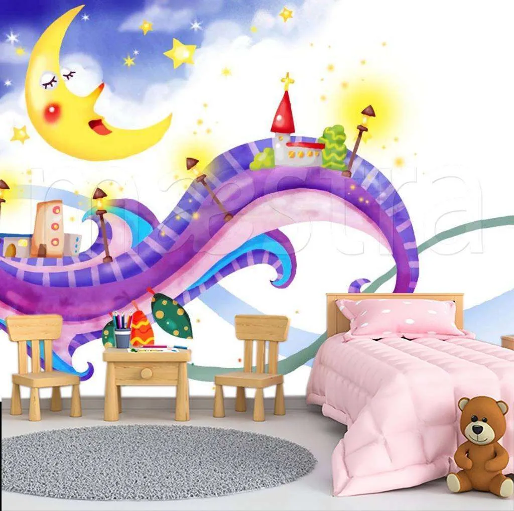 Фотообои в интерьере сказочные сны  4-404 фото