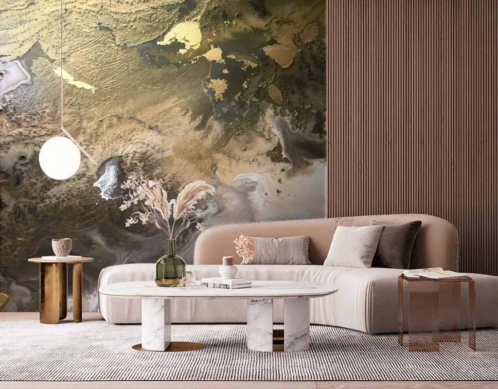 Фотообои Абстракция поталью  9-1655