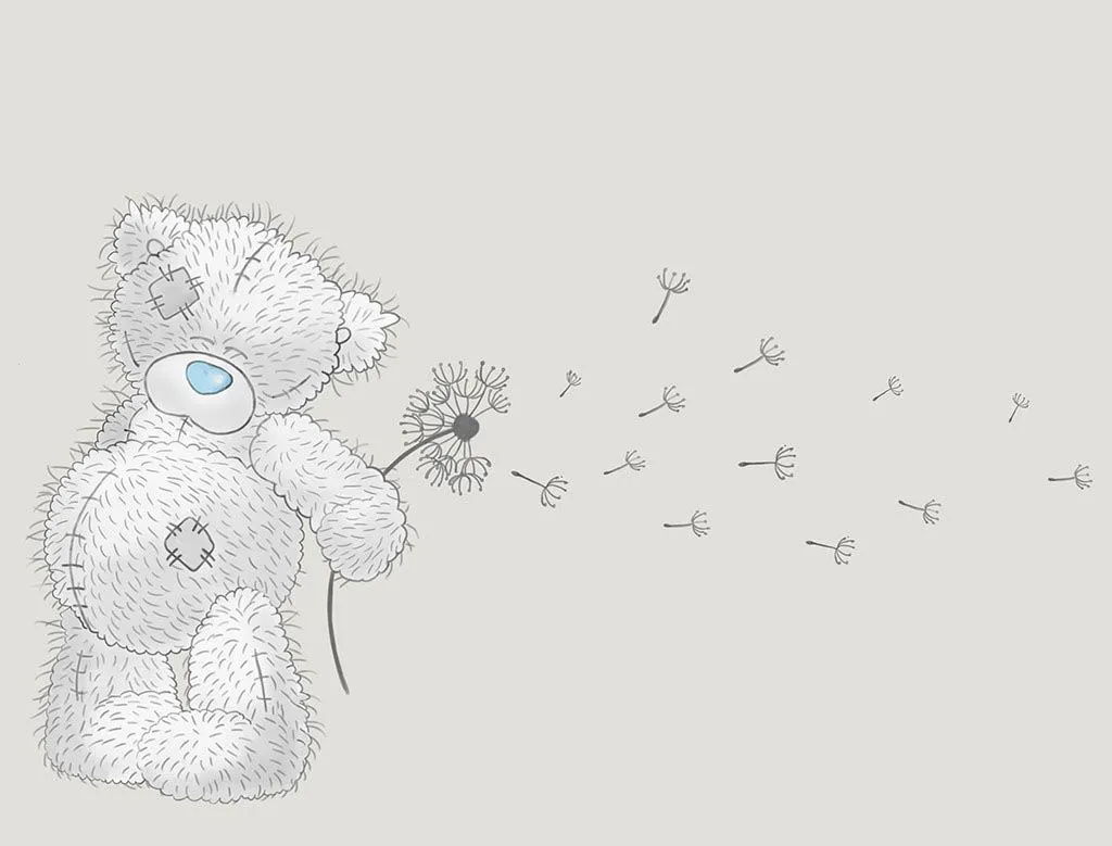 Фотообои в интерьере мишка тедди  14-554 фото