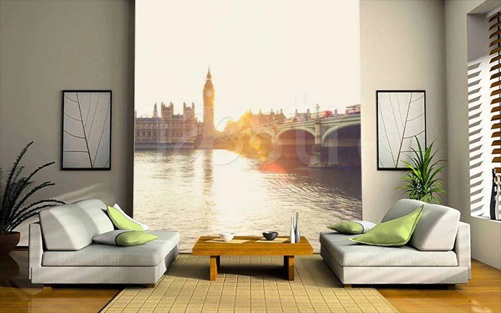 Фотообои Лондон в утренней дымке  9-449