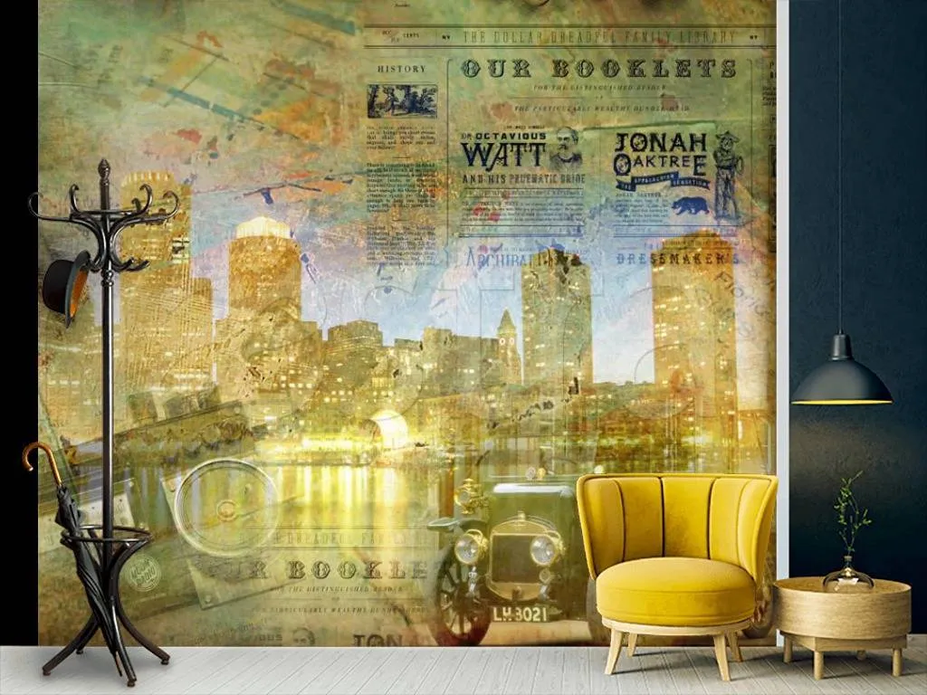 Фотообои Ретро коллаж  2-080